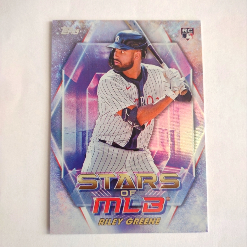 Riley Greene RC 2023 Topps Series 1 Stars of the MLB Insert Rookie Baseball Card